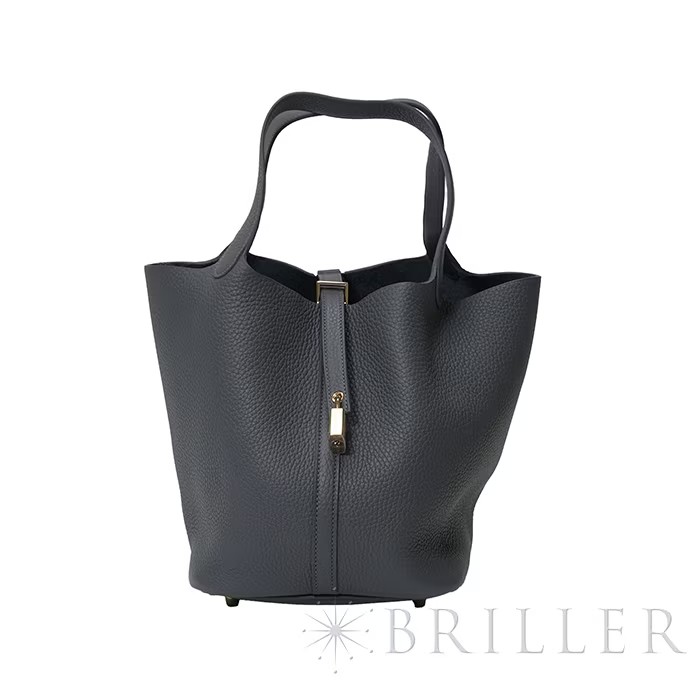 HERMES エルメス ピコタン MM トリヨンクレマンス アルドワーズ ゴールド金具