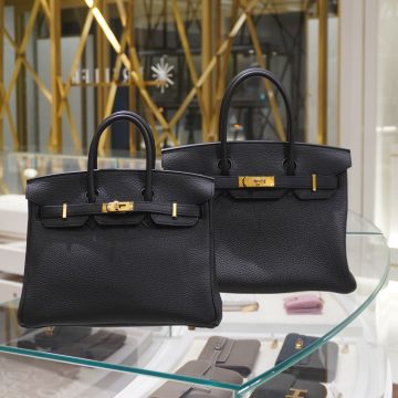 エルメス バーキンの「ノワール（黒）」サイズ比較！25・30・35・40の収納力・重さ・選び方を徹底解説