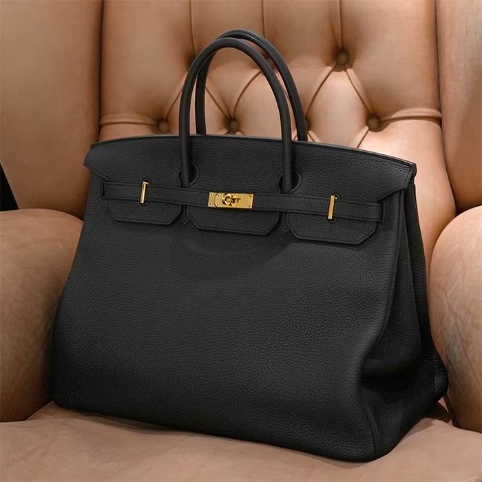 HERMES エルメス バーキン 40 トゴ ノワール ゴールド金具