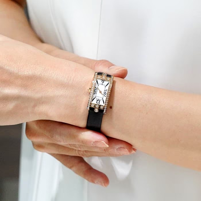HARRY WINSTON ハリー・ウィンストン アベニューC ミニ ローズゴールド AVCQHM16RR017