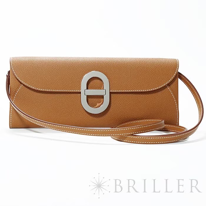 HERMES エルメス シェーヌダンクルトゥーゴー エプソン ゴールド シルバー金具