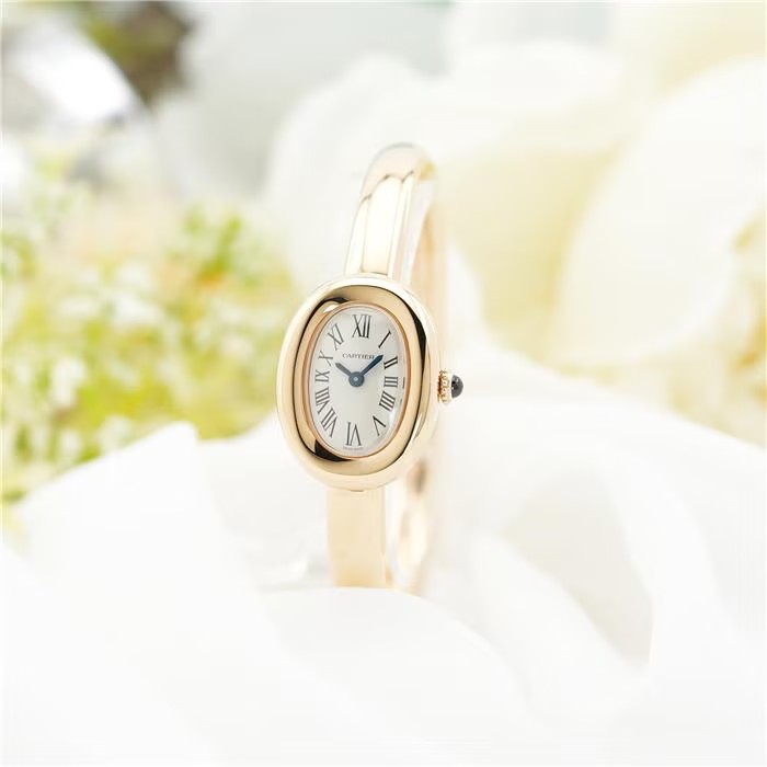 CARTIER カルティエ ベニュワール ウォッチ ミニモデル サイズ15 イエローゴールド WGBA0018