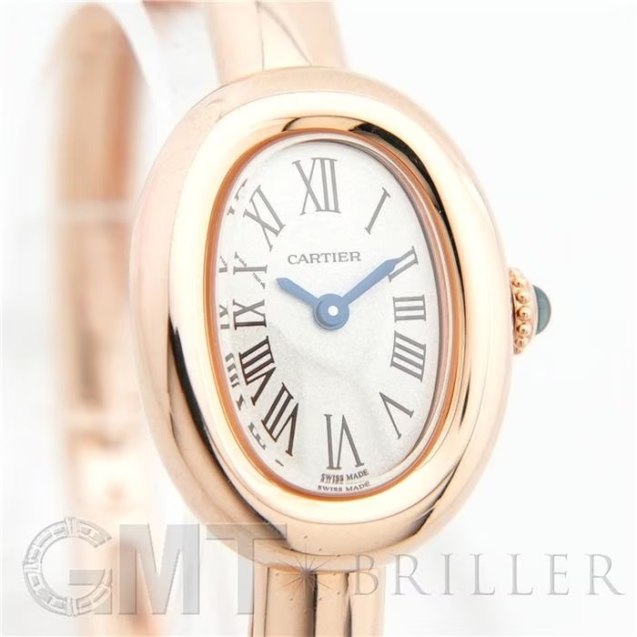 CARTIER カルティエ ベニュワール ウォッチ(サイズ15)ミニモデル ピンクゴールド WGBA0080